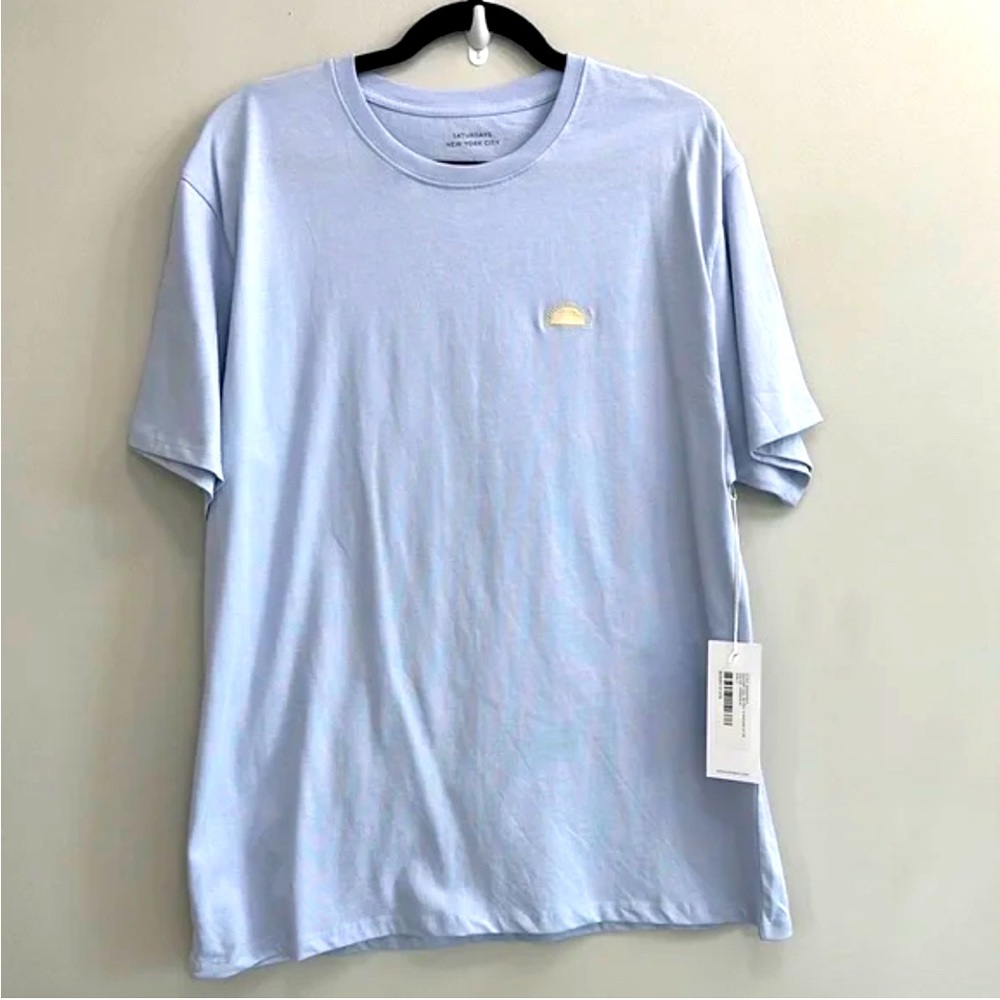 Xenon blue graphic tee by Saturdays NYC